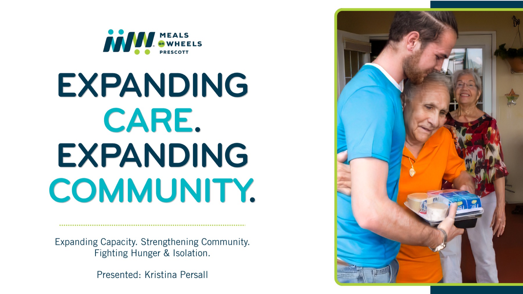 Prescott Meals on Wheels capital campaign cover